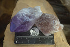 Natural Single Jacaranda Amethyst Crystals x 12 From Mumbwe, Zambia - Toprock Gemstones and Minerals 