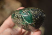 Polished Emerald In Matrix Standing Free Forms x 6 From Sandawana, Zimbabwe - TopRock