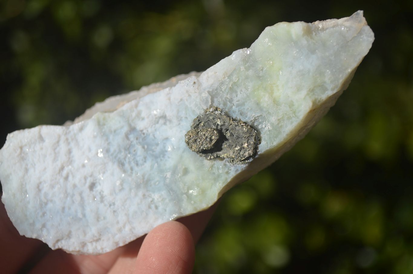 Natural Etched Blue Chalcedony Specimens  x 12 From Nsanje, Malawi - Toprock Gemstones and Minerals 