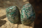 Polished Emerald In Matrix Standing Free Forms x 6 From Sandawana, Zimbabwe - TopRock