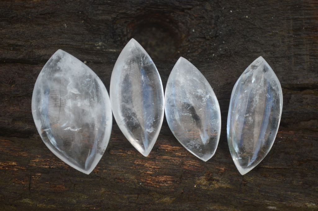 Polished Clear Quartz Angel Tears  x 24 From Madagascar - Toprock Gemstones and Minerals 