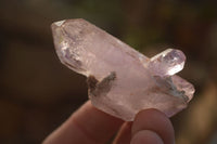 Natural Long Amethyst Crystals  x 12 From Chiredzi, Zimbabwe - Toprock Gemstones and Minerals 