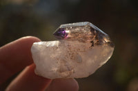 Natural Long Amethyst Crystals  x 12 From Chiredzi, Zimbabwe - Toprock Gemstones and Minerals 