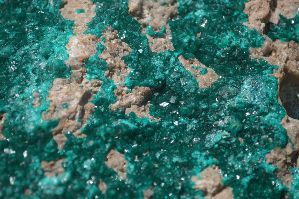 Natural Rare Massive Emerald Dioptase Specimen  x 1 From Congo - TopRock