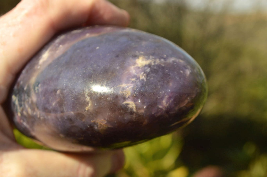 Polished Purple Lepidolite With Pink Tourmaline Standing Free Forms x 2 From Madagascar - TopRock