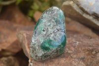 Polished Emerald In Matrix Standing Free Forms x 6 From Sandawana, Zimbabwe - TopRock