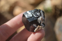 Natural Schorl Black Tourmaline Specimens x 12 From Erongo, Namibia