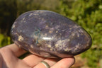Polished Purple Lepidolite With Pink Tourmaline Standing Free Forms x 2 From Madagascar - TopRock