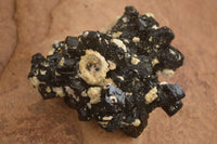 Natural Schorl Black Tourmaline Specimens x 2 From Erongo, Namibia - Toprock Gemstones and Minerals 