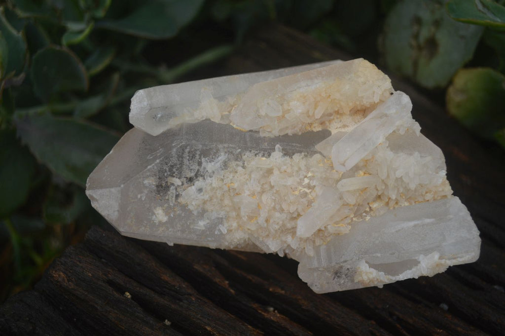 Natural Mixed Quartz Clusters  x 4 From Madagascar - Toprock Gemstones and Minerals 