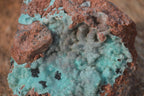 Natural Drusy Coated Chrysocolla Dolomite Specimens x 3 From Congo - Toprock Gemstones and Minerals 
