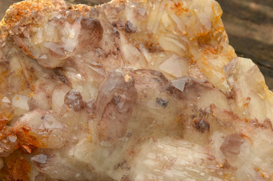 Natural Self Healed Red Hematoid Phantom Quartz Floater Specimen  x 1 From Karoi, Zimbabwe - TopRock