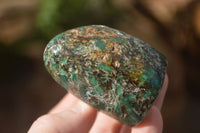 Polished Emerald In Matrix Standing Free Forms x 6 From Sandawana, Zimbabwe - TopRock