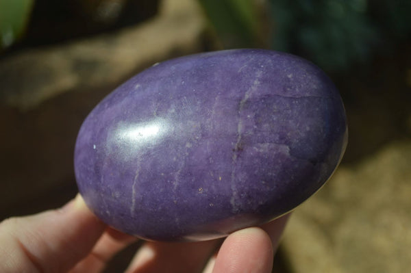 Polished Purple Lepidolite Free Forms  x 12 From Zimbabwe - Toprock Gemstones and Minerals 