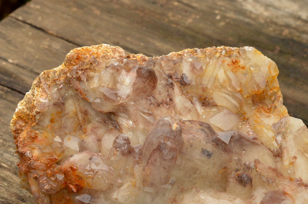 Natural Self Healed Red Hematoid Phantom Quartz Floater Specimen  x 1 From Karoi, Zimbabwe - TopRock