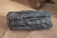 Natural Schorl Black Tourmaline Specimens x 6 From Erongo, Namibia