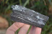 Natural Schorl Black Tourmaline Specimens x 6 From Erongo, Namibia