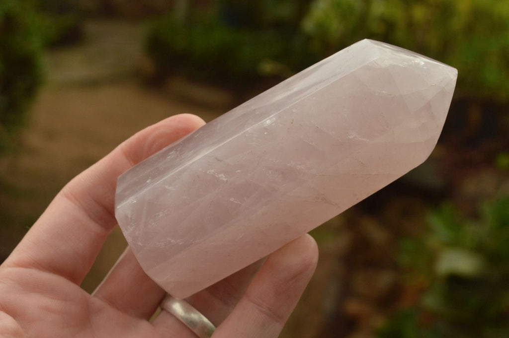 Polished Gemmy Pink Rose Quartz Towers  x 4 From Ambatondrazaka, Madagascar - TopRock