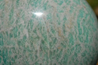 Polished Amazonite Spheres With Natural Flaws On One But Both Very Nice x 2 From Zimbabwe - TopRock