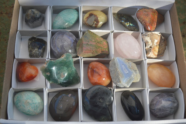 Polished Lovely Mixed Selection Of Retail Items  x 20 From Southern Africa - Toprock Gemstones and Minerals 