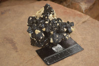 Natural Schorl Black Tourmaline Specimens x 2 From Erongo, Namibia - Toprock Gemstones and Minerals 