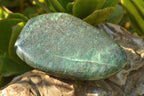 Polished Green Fuchsite Quartz Standing Free Forms x 2 From Madagascar - TopRock