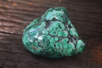 Polished Malachite Free Form x 1 From Kolwezi, Congo - Toprock Gemstones and Minerals 