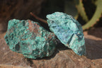 Natural Rough Shattuckite Cobbed Specimens x 12 From Kaokoveld, Namibia - Toprock Gemstones and Minerals 