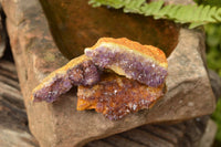 Natural Small Dark "Amethystos" Amethyst Clusters x 35 From Kwaggafontein, South Africa - TopRock