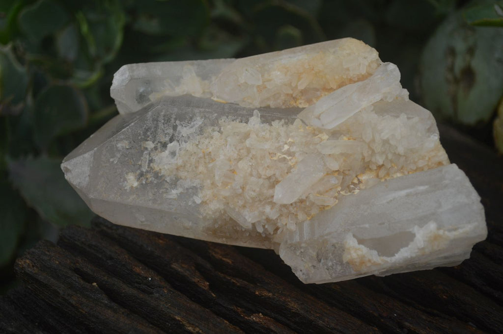 Natural Mixed Quartz Clusters  x 4 From Madagascar - Toprock Gemstones and Minerals 