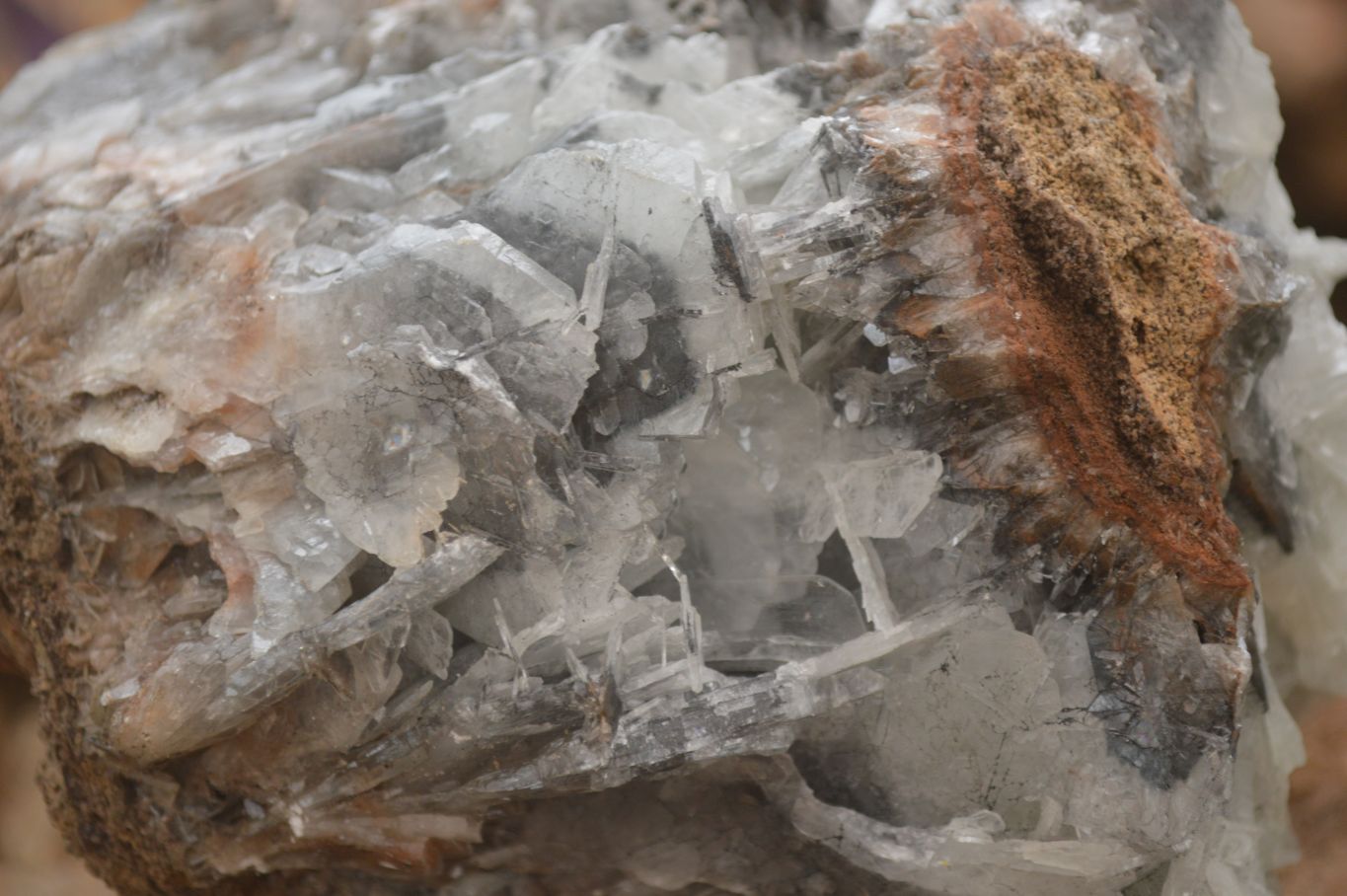 Natural Extra Large Bladed Barite Specimen  x 1 From Congo - Toprock Gemstones and Minerals 