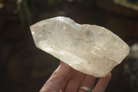 Polished Large Quartz Crystals x 3 From Madagascar - Toprock Gemstones and Minerals 