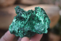 Natural Malachite Specimens x 3 From Congo - Toprock Gemstones and Minerals 