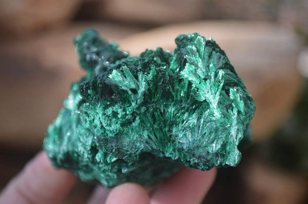 Natural Malachite Specimens x 3 From Congo - Toprock Gemstones and Minerals 