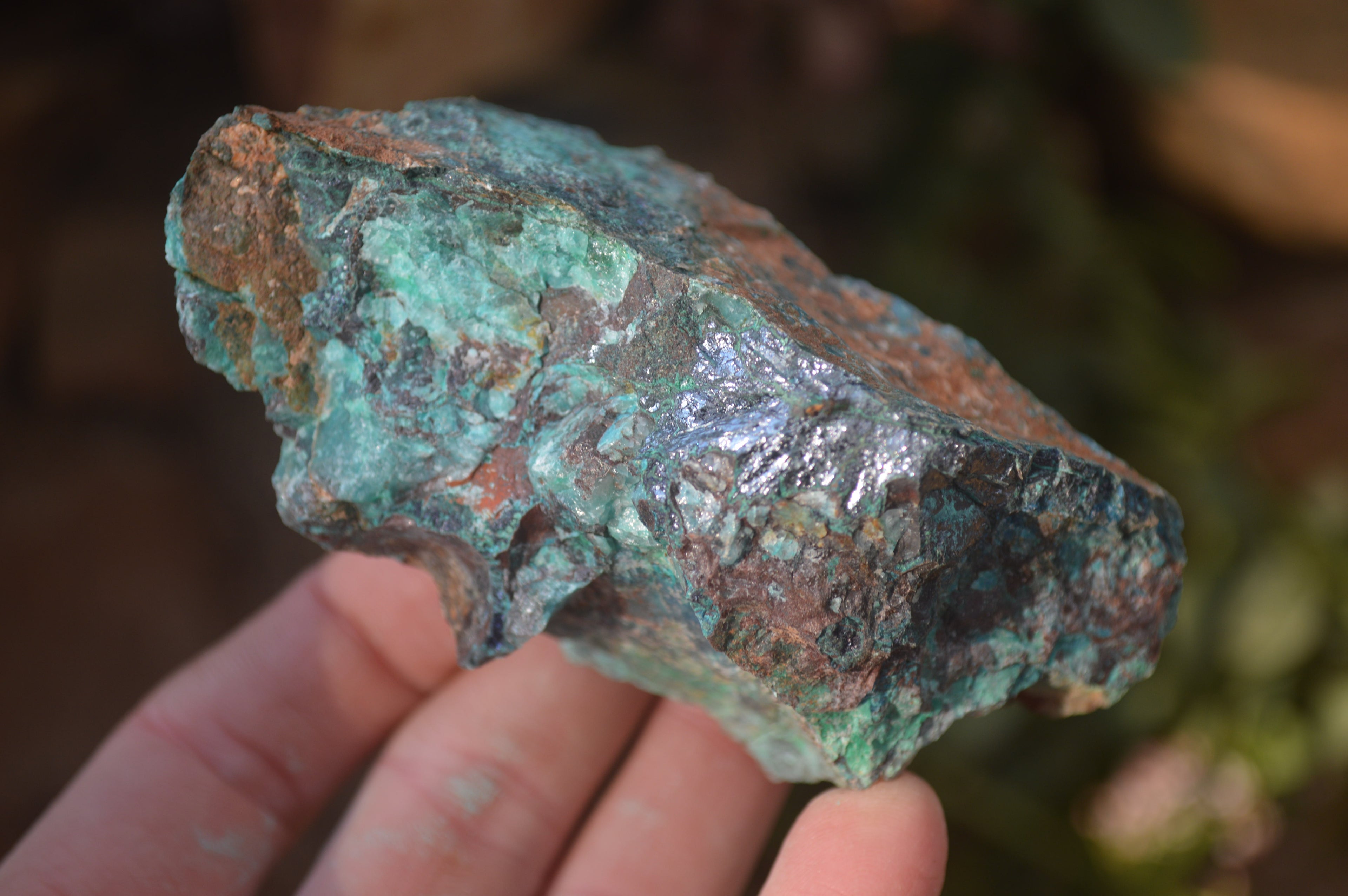 Natural Rough Shattuckite Cobbed Specimens x 12 From Kaokoveld, Namibia - Toprock Gemstones and Minerals 