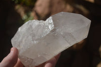 Polished Large Quartz Crystals x 3 From Madagascar - Toprock Gemstones and Minerals 