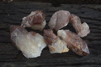 Natural Red Hematoid Quartz Specimens x 6 From Karoi, Zimbabwe - Toprock Gemstones and Minerals 