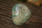 Polished Emerald Mica In Matrix Standing Free Forms x 2 From Mutoko, Zimbabwe - Toprock Gemstones and Minerals 