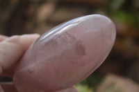Polished Pink Rose Quartz Standing Free Forms x 2 From Ambatondrazaka, Madagascar - TopRock