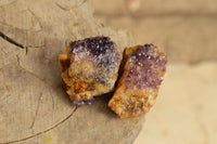 Natural Small Dark "Amethystos" Amethyst Clusters x 35 From Kwaggafontein, South Africa - TopRock