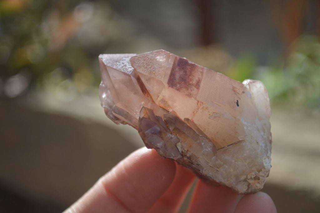 Natural Red Hematoid Quartz Specimens x 6 From Karoi, Zimbabwe - Toprock Gemstones and Minerals 