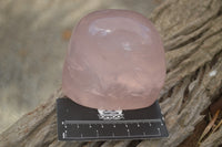 Polished Pink Rose Quartz Standing Free Forms x 2 From Ambatondrazaka, Madagascar - TopRock