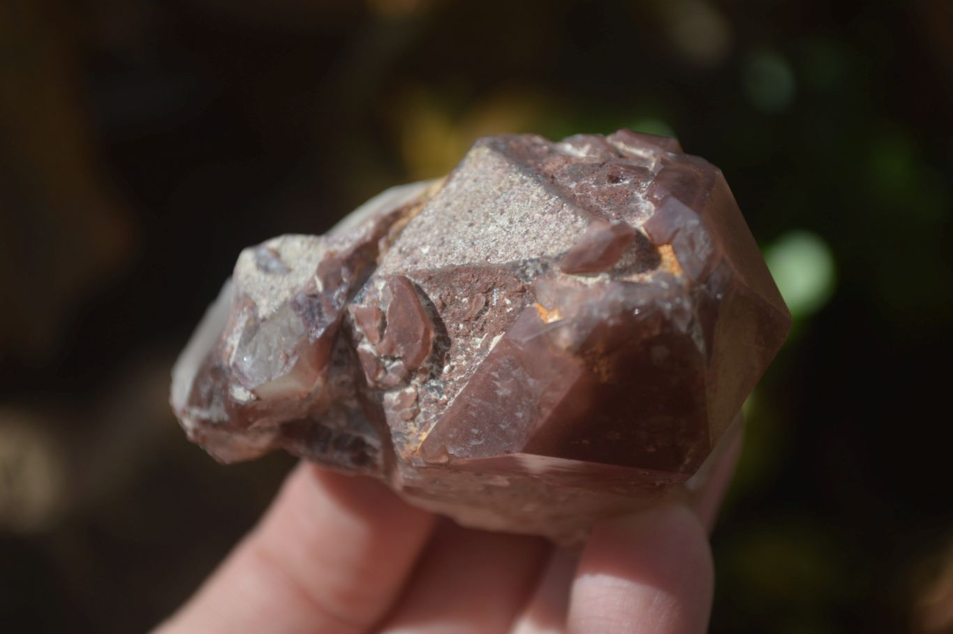 Natural Red Hematoid Quartz Specimens x 6 From Karoi, Zimbabwe - Toprock Gemstones and Minerals 
