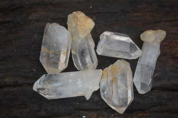 Natural Single Clear Quartz Crystals  x 1.9 Kg Lot From Zimbabwe - Toprock Gemstones and Minerals 