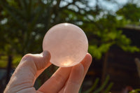Polished Pink Rose Quartz Spheres  x 6 From Ambatondrazaka, Madagascar - TopRock