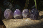 Polished Amethyst Standing Free Forms x 4 From Madagascar - Toprock Gemstones and Minerals 