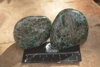 Polished Emerald In Matrix Standing Free Forms x 6 From Sandawana, Zimbabwe - TopRock