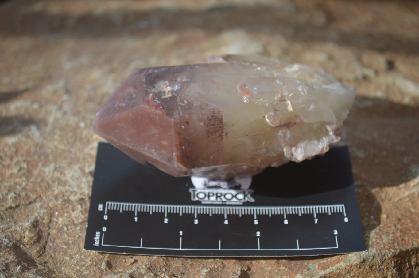 Natural Red Hematoid Quartz Specimens x 6 From Karoi, Zimbabwe - Toprock Gemstones and Minerals 