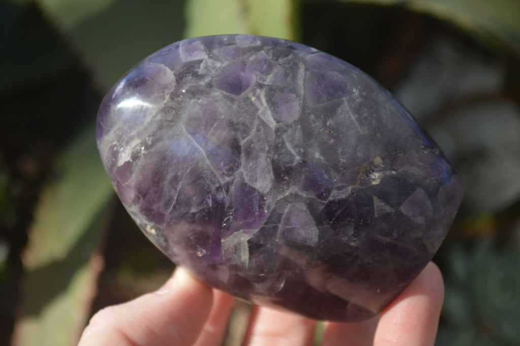 Polished Amethyst Standing Free Forms x 4 From Madagascar - Toprock Gemstones and Minerals 