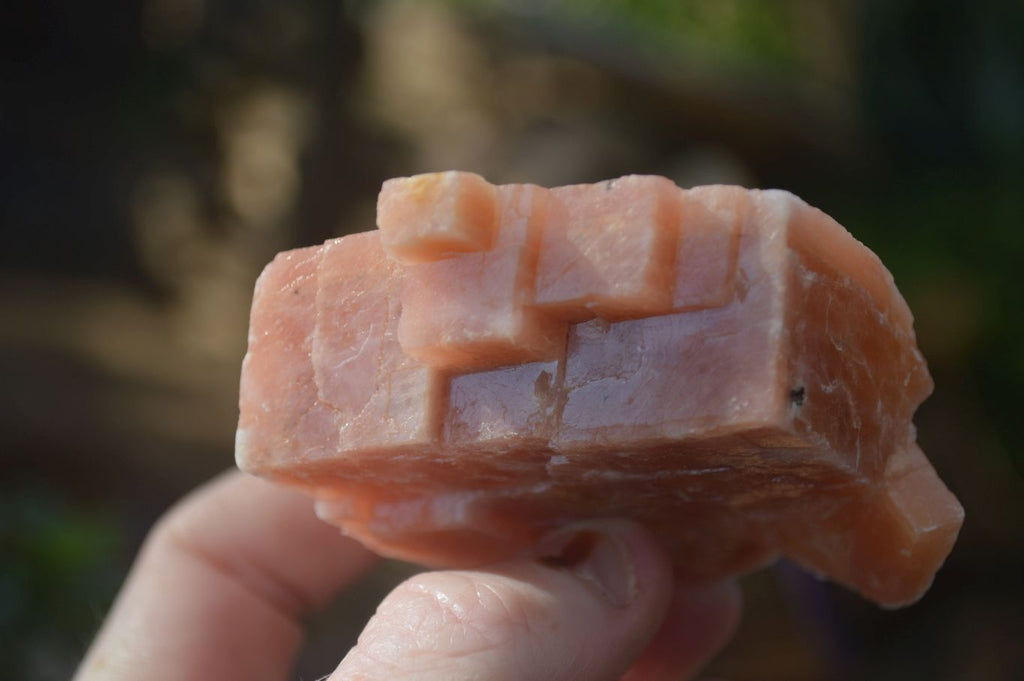Natural New Sunset Orange Calcite Specimens  x 24 From Namibia - Toprock Gemstones and Minerals 